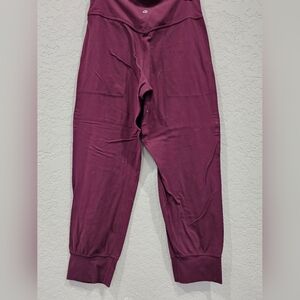 Lululemon Maroon Joggers